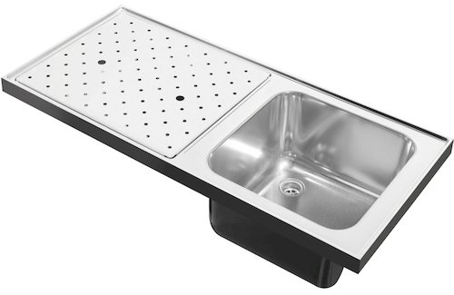 Reginox Lekblad 1100x500 mm Rechts